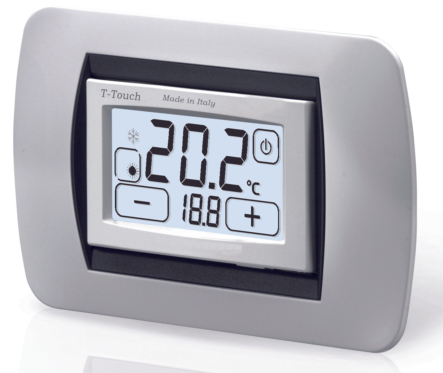 T-TOUCH Termostato touch screen da incasso