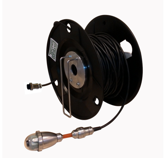 ZT030 Avvolgicavo completo di staffa e supporto (senza cavo a caduta) per TL150