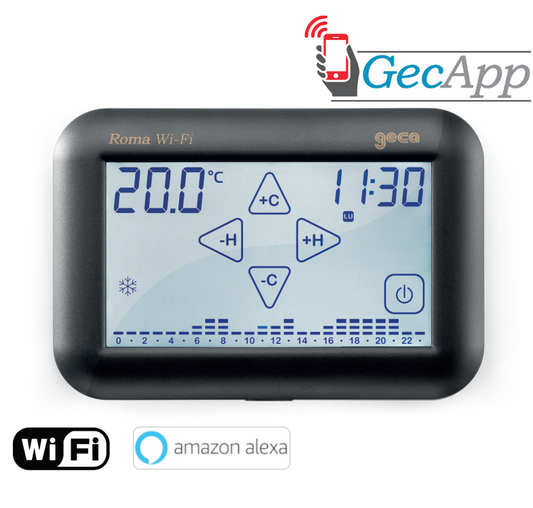 ROMA Cronotermostato Touch screen Wi-Fi