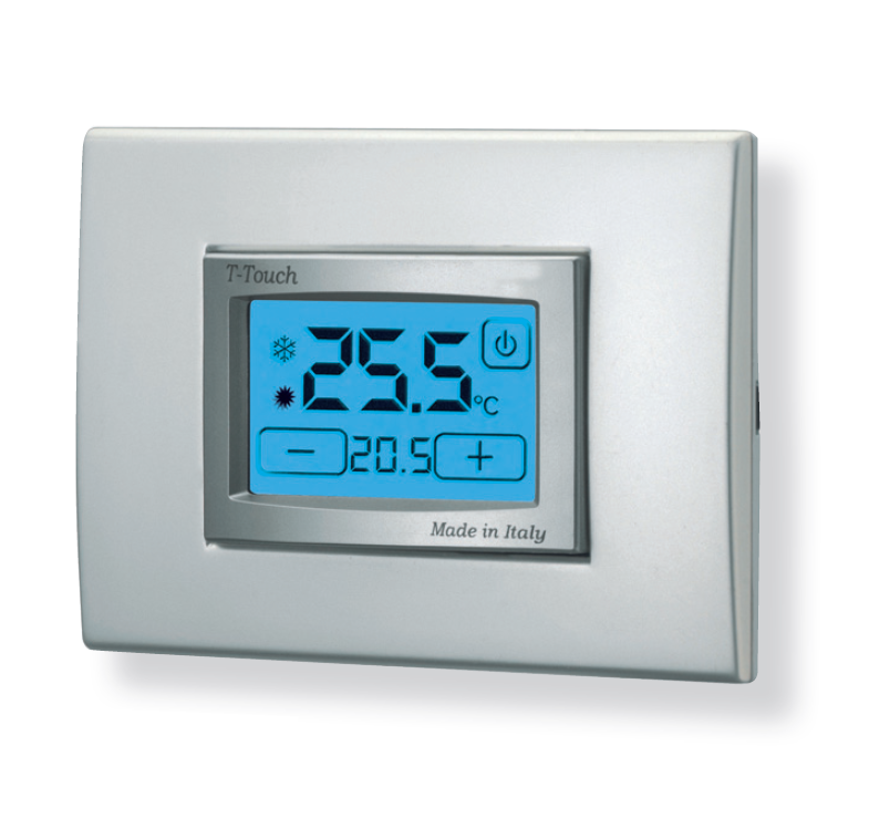 T-TOUCH Termostato touch screen da incasso