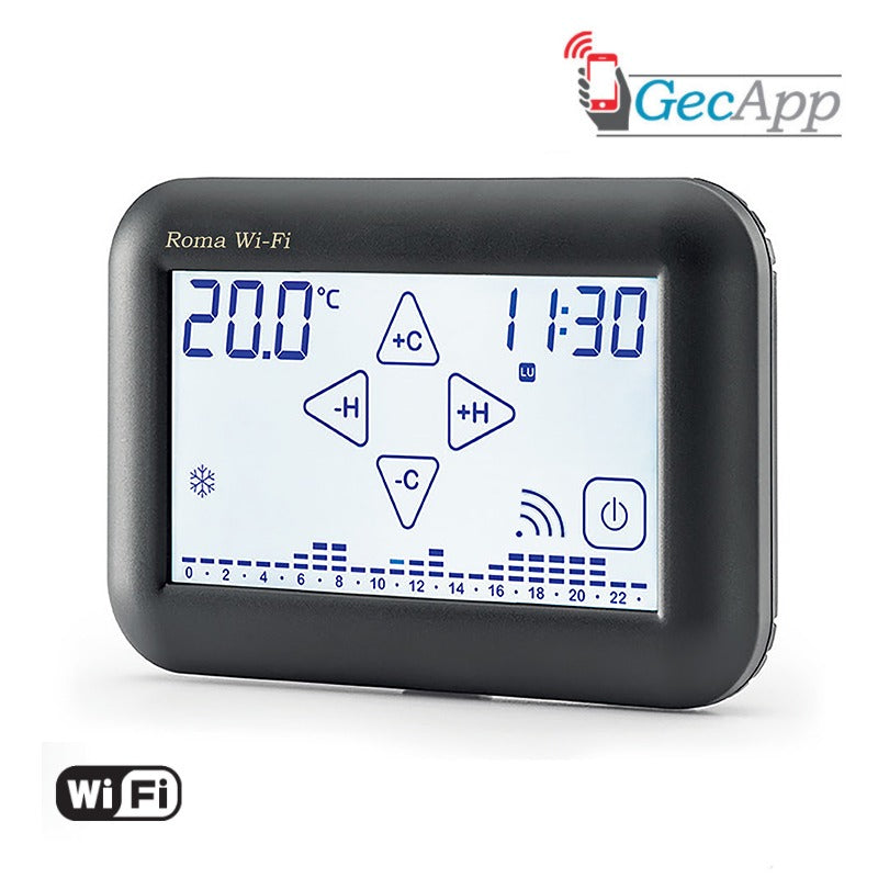ROMA Wi-Fi Cronotermostato Touch Screen