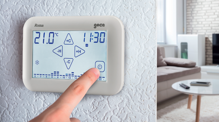 ROMA / ROMA322 Cronotermostato Touch Screen