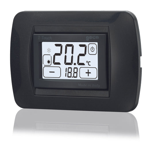 T-TOUCH Termostato touch screen da incasso